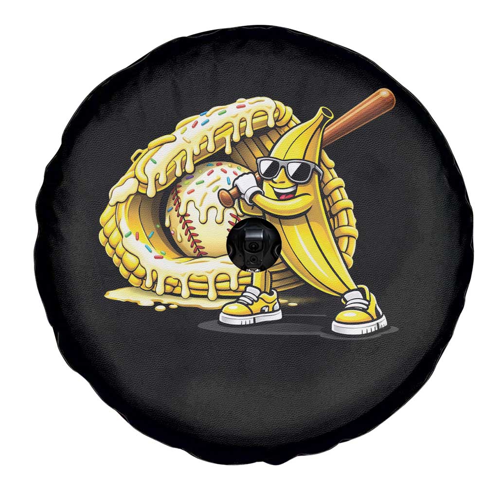 Baseball Banana Spare Tire Cover Funny Baseball Glove Drip Kids Youth Boys Girls