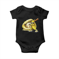 Baseball Banana Baby Onesie Funny Baseball Glove Drip Kids Youth Boys Girls