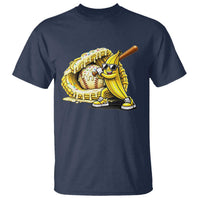 Baseball Banana T Shirt Funny Baseball Glove Drip Kids Youth Boys Girls