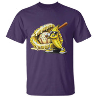Baseball Banana T Shirt Funny Baseball Glove Drip Kids Youth Boys Girls