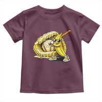 Baseball Banana Toddler T Shirt Funny Baseball Glove Drip Kids Youth Boys Girls