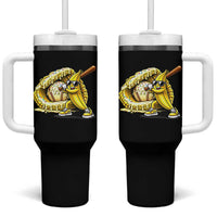 Baseball Banana Tumbler With Handle Funny Baseball Glove Drip Kids Youth Boys Girls