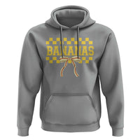 Bananas Coquette Bow Checkered Hoodie Women Girls Kids