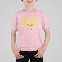 Bananas Coquette Bow Checkered T Shirt For Kid Women Girls Kids