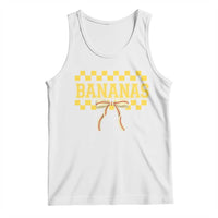 Bananas Coquette Bow Checkered Tank Top Women Girls Kids