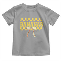 Bananas Coquette Bow Checkered Toddler T Shirt Women Girls Kids