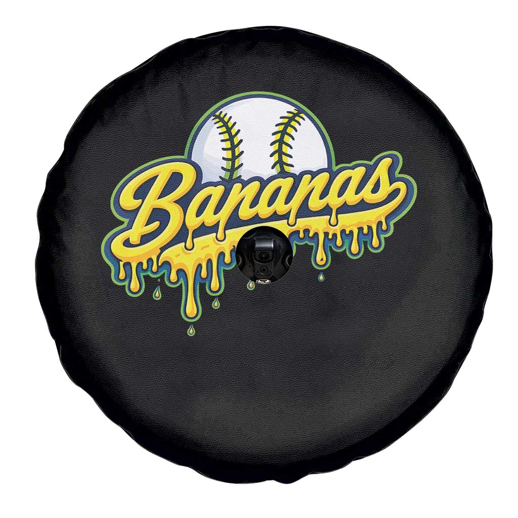 Funny Banana Baseball Spare Tire Cover Sports Team Baseball Drip Ice Cream Style