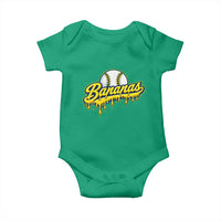 Funny Banana Baseball Baby Onesie Sports Team Baseball Drip Ice Cream Style