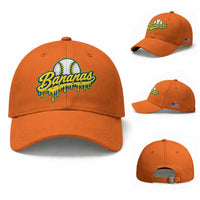 Funny Banana Baseball Baseball Cap Sports Team Baseball Drip Ice Cream Style