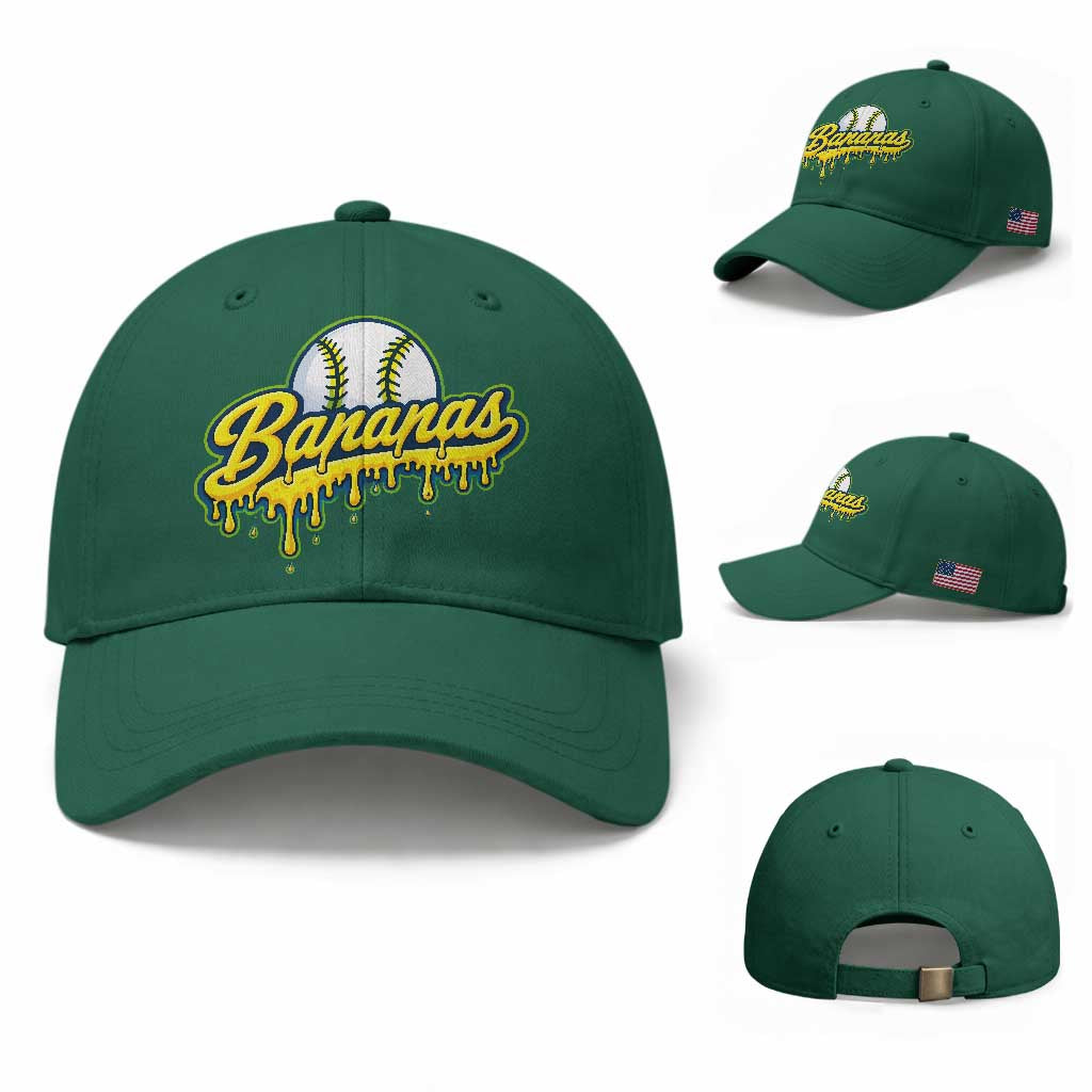 Funny Banana Baseball Baseball Cap Sports Team Baseball Drip Ice Cream Style