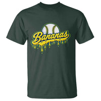 Funny Banana Baseball T Shirt Sports Team Baseball Drip Ice Cream Style