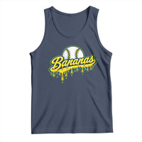 Funny Banana Baseball Tank Top Sports Team Baseball Drip Ice Cream Style