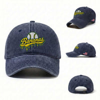 Funny Banana Baseball Washed Cotton Baseball Cap Sports Team Baseball Drip Ice Cream Style