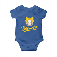 Bananas Coquette Bow Baby Onesie Banana Retro Popular Fruit Humor Cute Girls Kids