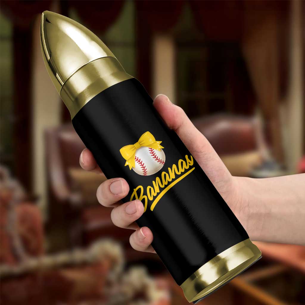 Bananas Coquette Bow Bullet Tumbler Banana Retro Popular Fruit Humor Cute Girls Kids