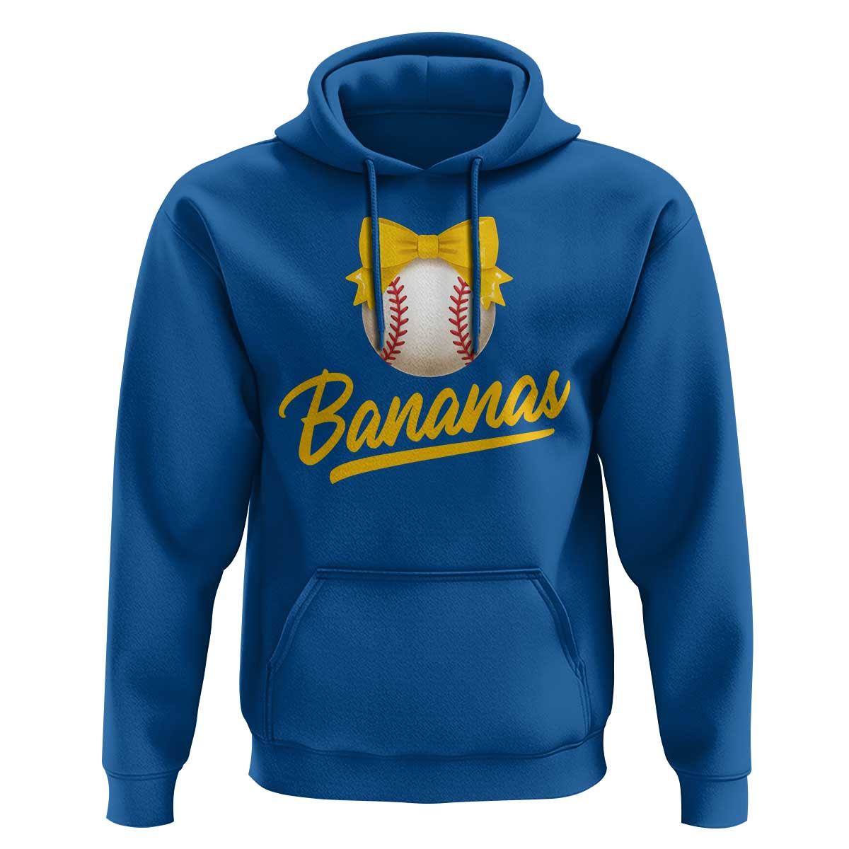 Bananas Coquette Bow Hoodie Banana Retro Popular Fruit Humor Cute Girls Kids