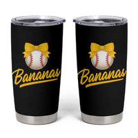 Bananas Coquette Bow Tumbler Cup Banana Retro Popular Fruit Humor Cute Girls Kids
