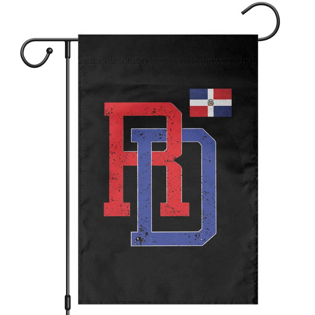 Dominican Republic Garden Flag Distressed RD Flag Dominican Pride