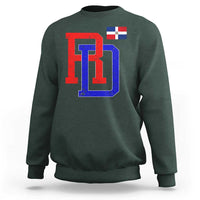 Dominican Republic Sweatshirt Distressed RD Flag Dominican Pride