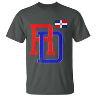 Dominican Republic T Shirt Distressed RD Flag Dominican Pride