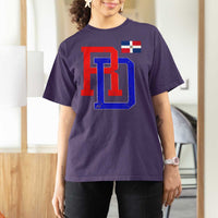 Dominican Republic T Shirt For Women Distressed RD Flag Dominican Pride