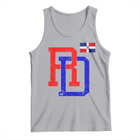 Dominican Republic Tank Top Distressed RD Flag Dominican Pride