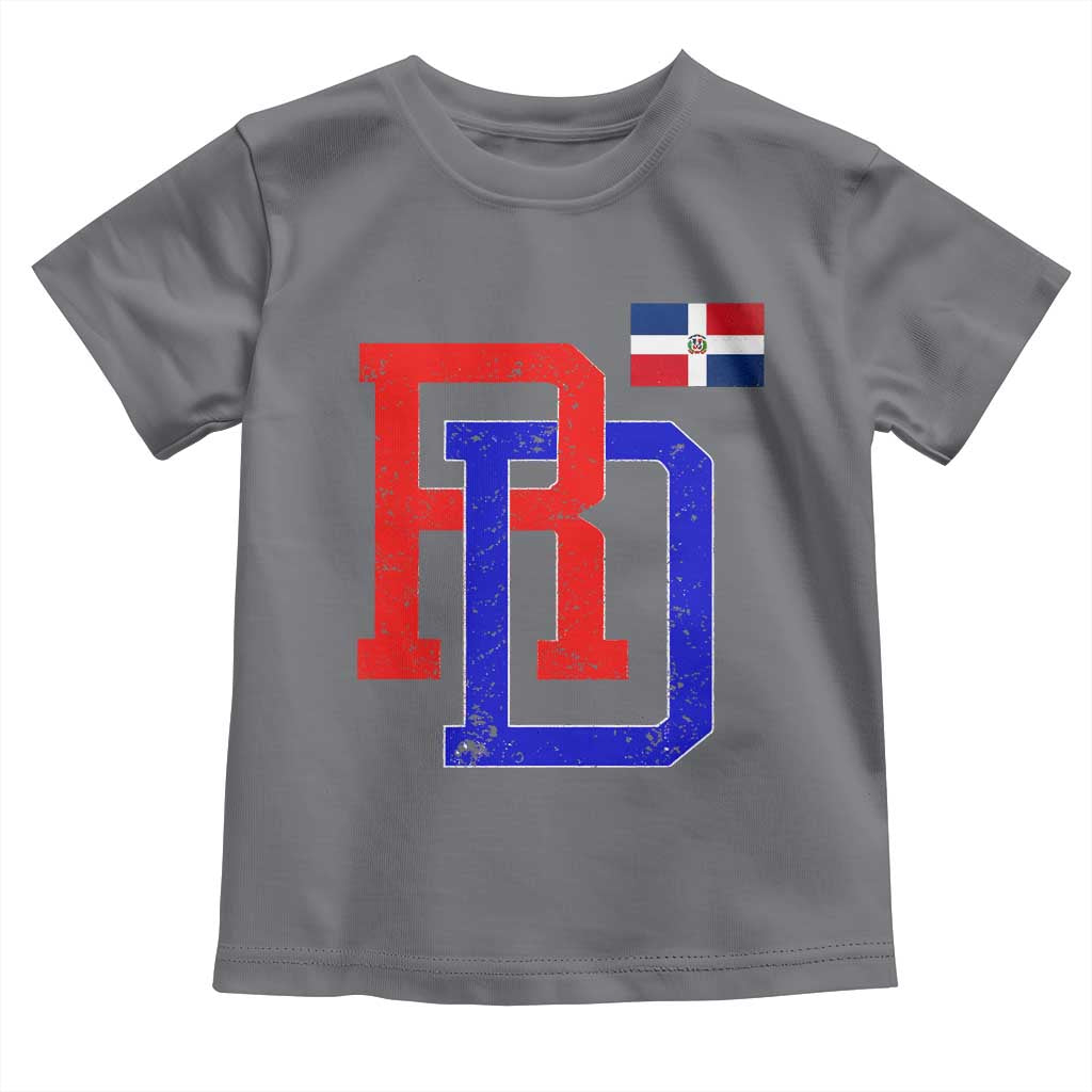 Dominican Republic Toddler T Shirt Distressed RD Flag Dominican Pride