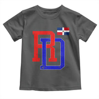 Dominican Republic Toddler T Shirt Distressed RD Flag Dominican Pride