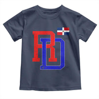 Dominican Republic Toddler T Shirt Distressed RD Flag Dominican Pride