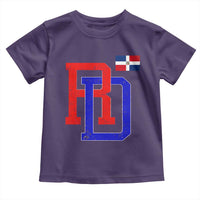 Dominican Republic Toddler T Shirt Distressed RD Flag Dominican Pride