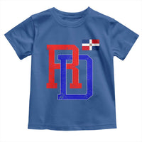 Dominican Republic Toddler T Shirt Distressed RD Flag Dominican Pride