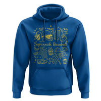 Bananas Baseball Hoodie Cute Trendy Banana Baseball Game Day Doodle