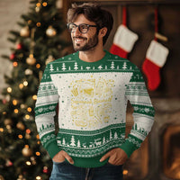 Bananas Baseball Ugly Christmas Sweater Cute Trendy Banana Baseball Game Day Doodle