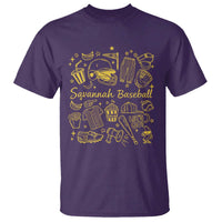 Bananas Baseball T Shirt Cute Trendy Banana Baseball Game Day Doodle