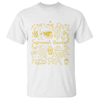 Bananas Baseball T Shirt Cute Trendy Banana Baseball Game Day Doodle