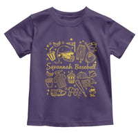 Bananas Baseball Toddler T Shirt Cute Trendy Banana Baseball Game Day Doodle