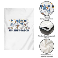 Baseball Silly Goose Garden Flag Funny Tis The Season Baseball Mom
