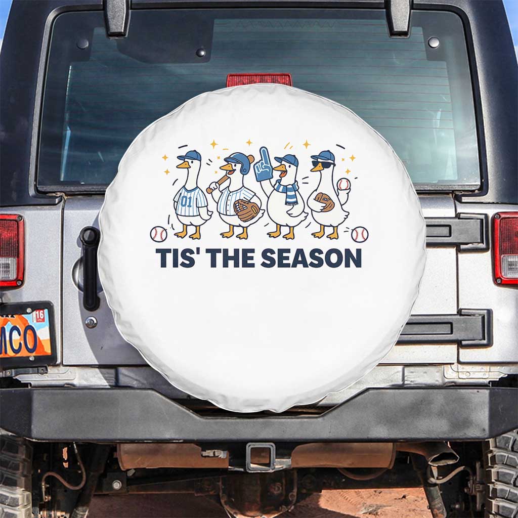 Baseball Silly Goose Spare Tire Cover Funny Tis The Season Baseball Mom