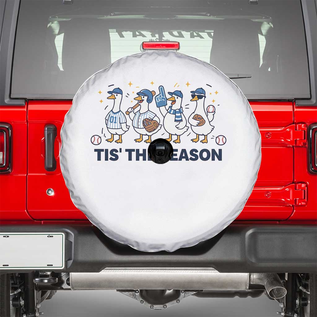 Baseball Silly Goose Spare Tire Cover Funny Tis The Season Baseball Mom