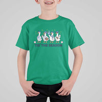 Baseball Silly Goose T Shirt For Kid Funny Tis The Season Baseball Mom