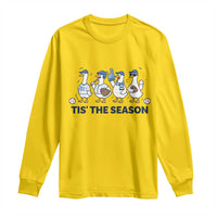 Baseball Silly Goose Long Sleeve Shirt Funny Tis The Season Baseball Mom