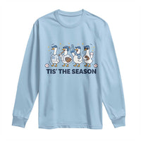 Baseball Silly Goose Long Sleeve Shirt Funny Tis The Season Baseball Mom