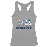 Baseball Silly Goose Racerback Tank Top Funny Tis The Season Baseball Mom