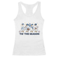 Baseball Silly Goose Racerback Tank Top Funny Tis The Season Baseball Mom