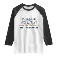 Baseball Silly Goose Raglan Shirt Funny Tis The Season Baseball Mom