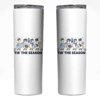 Baseball Silly Goose Skinny Tumbler Funny Tis The Season Baseball Mom