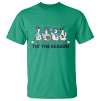 Baseball Silly Goose T Shirt Funny Tis The Season Baseball Mom