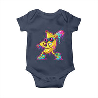 Banana Baseball Drip Baby Onesie Funny Baseball Drip Ice Cream Kids Youth Boys