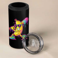 Banana Baseball Drip 4 in 1 Can Cooler Tumbler Funny Baseball Drip Ice Cream Kids Youth Boys
