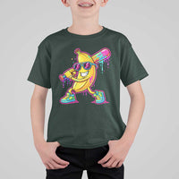 Banana Baseball Drip T Shirt For Kid Funny Baseball Drip Ice Cream Kids Youth Boys